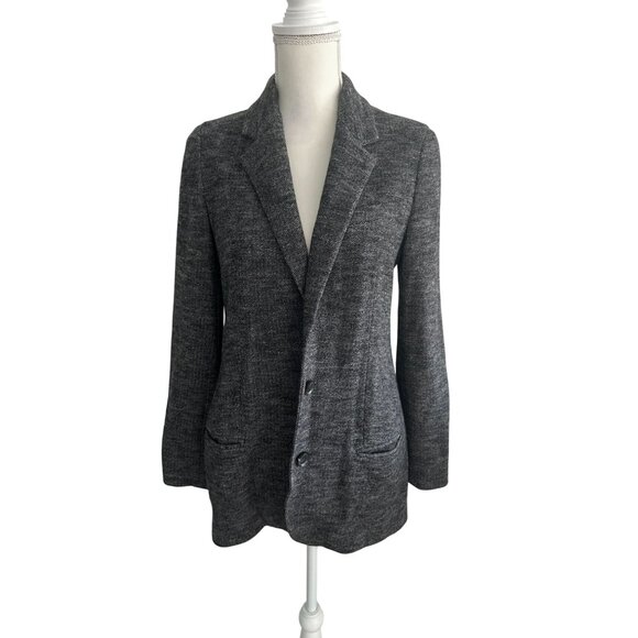 VINCE Women's Gray Wool Blend Blazer Jacket Size 6 - Picture 6 of 9